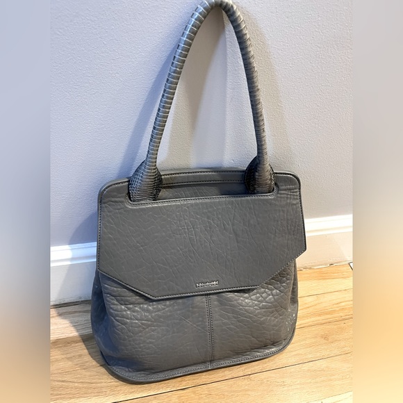 Alexander McQueen Grey Leather Bag - Picture 3 of 7